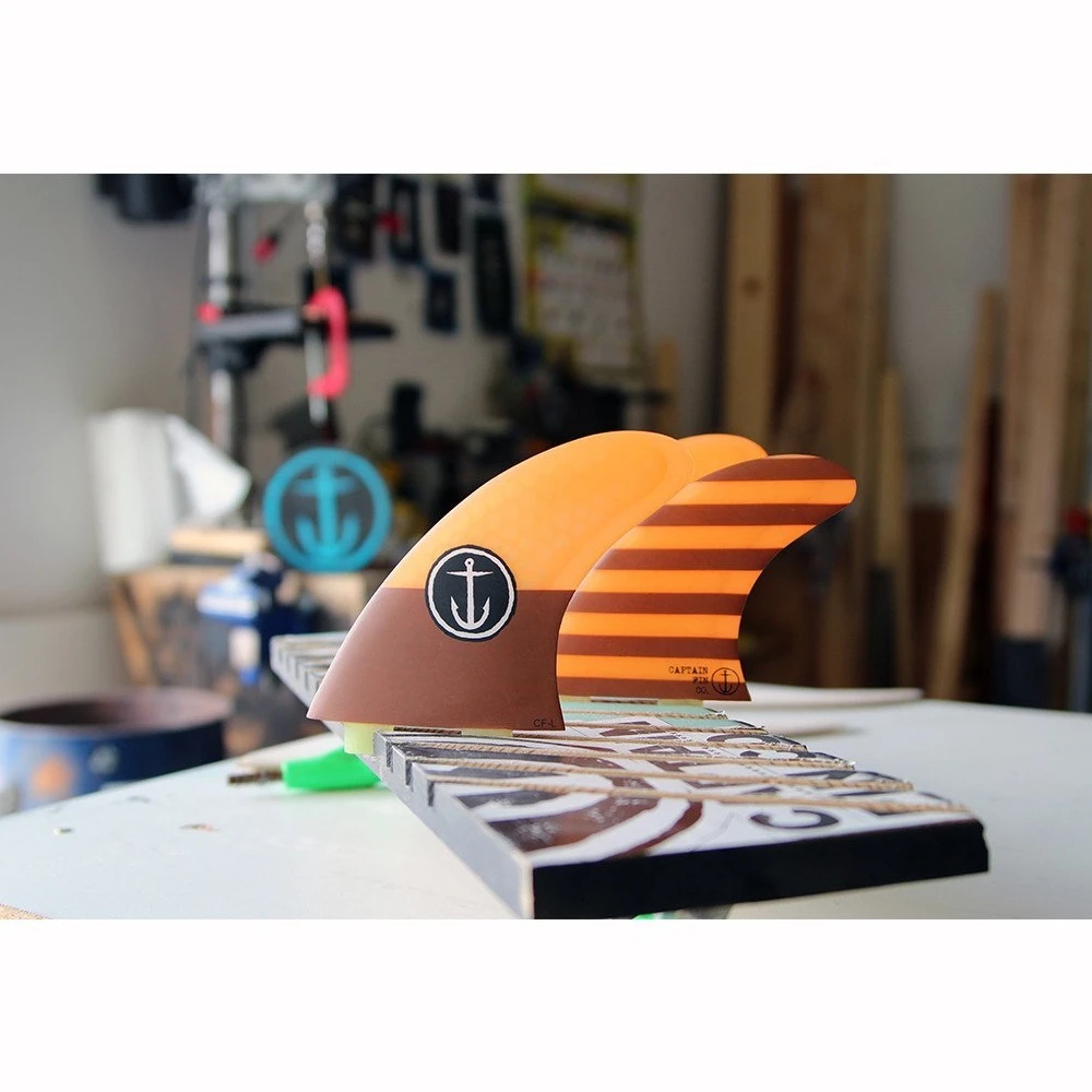 Captain Fin CF-Large Tri Fin (L) Twin Tab – Bild 3