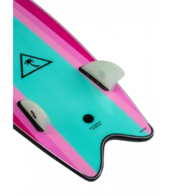 Catch Surf Heritage 5'6" Retro Fish (Twin) Turquoise