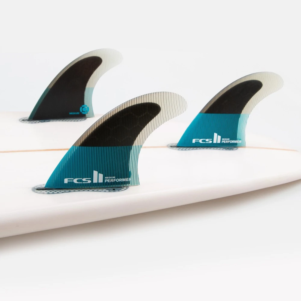 FCS 2 Performer PC Teal Tri Fins (M) – Bild 2