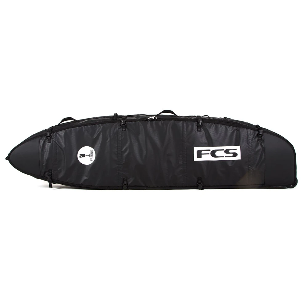 FCS BoardbagTravel 3 Wheelie Fun Board Black/Grey
