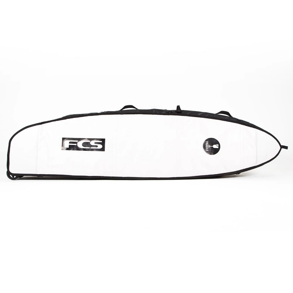 FCS BoardbagTravel 3 Wheelie Fun Board Black/Grey – Bild 2