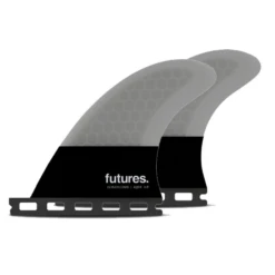 FUTURES Quad 2 Fin Set 4.00 Flat Honeycomb