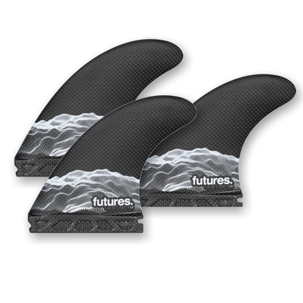 FUTURES Thruster Fin Set F6 Vapor Core Medium