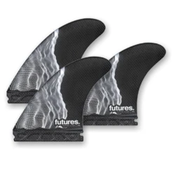 FUTURES Thruster Fin Set P6 Vapor Core Medium