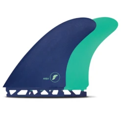 FUTURES Twin Fin Set Akila Fiberglass