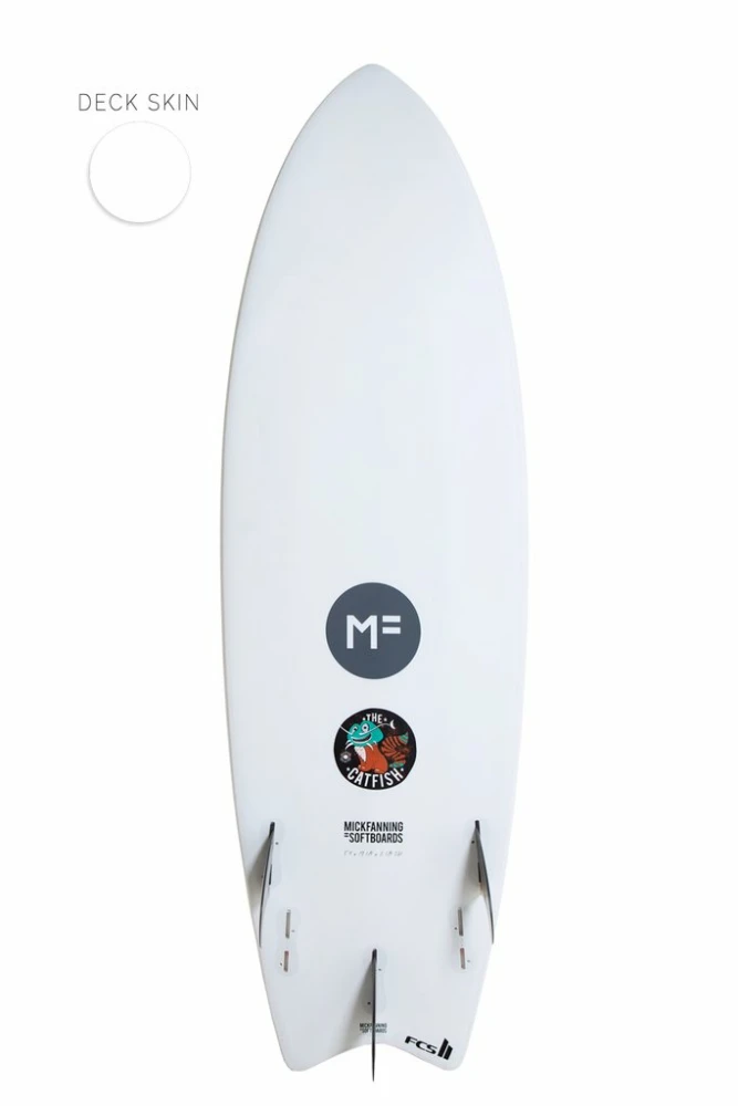 MF Catfish 5'10" FC II Softboard White