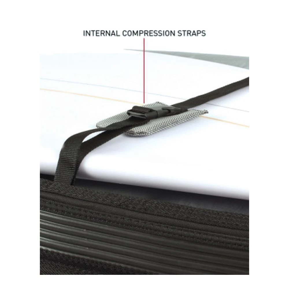 Ocean & Earth Boardbag Travel Double Wide Cover Fish / Funboard – Bild 3