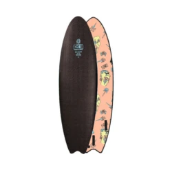 Ocean & Earth Brains Ezi Rider 6'6" Softboard Black
