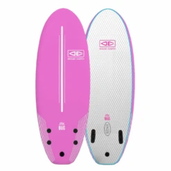 Ocean & Earth Bug 4'0" Mini Softboard Pink