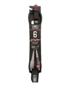Ocean & Earth One XT Slim Line Ultra-Light Pro Leash 6'0"