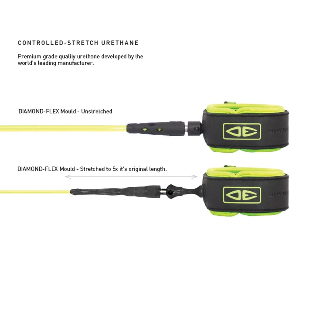 Ocean & Earth Surfboard Leash REGULAR MOULDED LEASH 8'0" – Bild 7