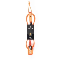 ROAM Surfboard Leash Comp 6.0 183cm 6mm Orange