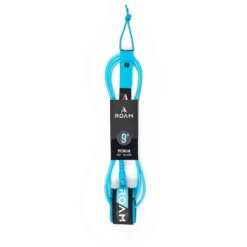 ROAM Surfboard Leash Premium 9.0 274cm 7mm Blau