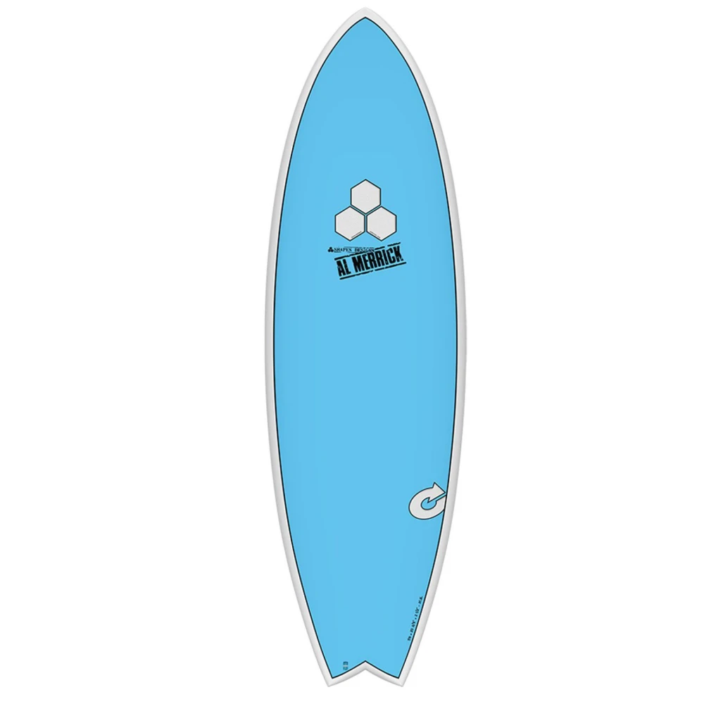 Surfboard CHANNEL ISLANDS X-lite Pod Mod 5.10 Blau
