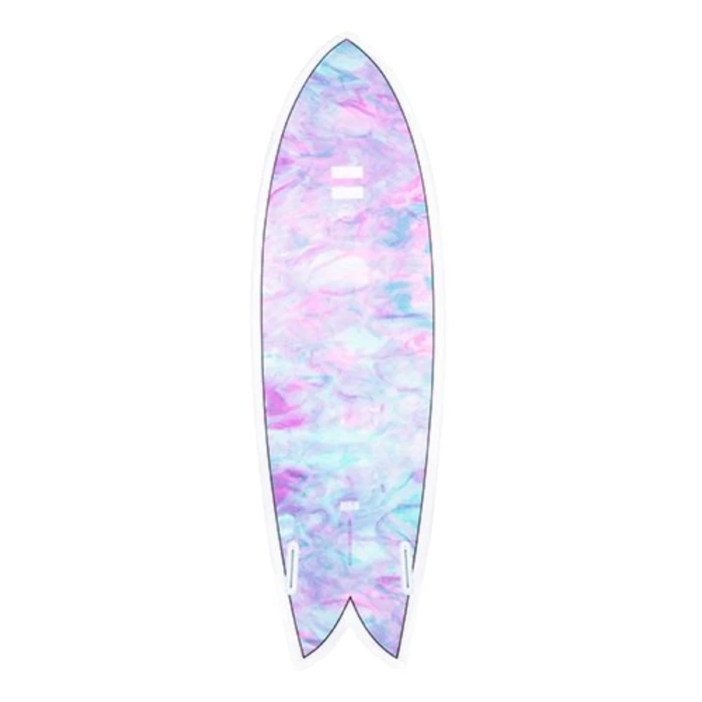 Surfboard Indio Endurance DAB 5'9 Swirl Effect Blue Purple – Bild 2