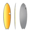 Surfboard TORQ Epoxy TET 5.11 MOD Fish Full Fade