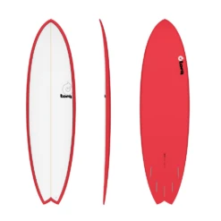 Surfboard TORQ Epoxy TET 6.10 MOD Fish Red Pinl