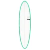 Surfboard TORQ Epoxy TET 7.2 Funboard Seagreen
