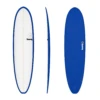 Surfboard TORQ Epoxy TET 7.8 V+ Funboard Navy Pinl